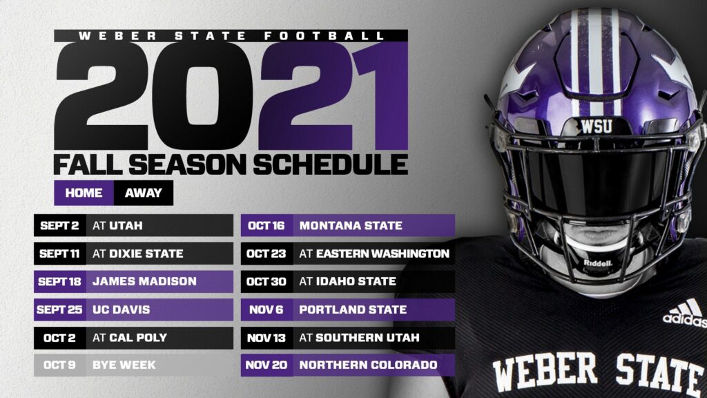 The Big Sky Conference released the fall 2021 football schedule while WSU is awaiting