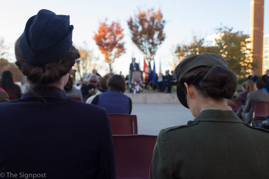 Weber State University commemorates Veterans Day on November 11. (Danny Rubio / The Signpost)