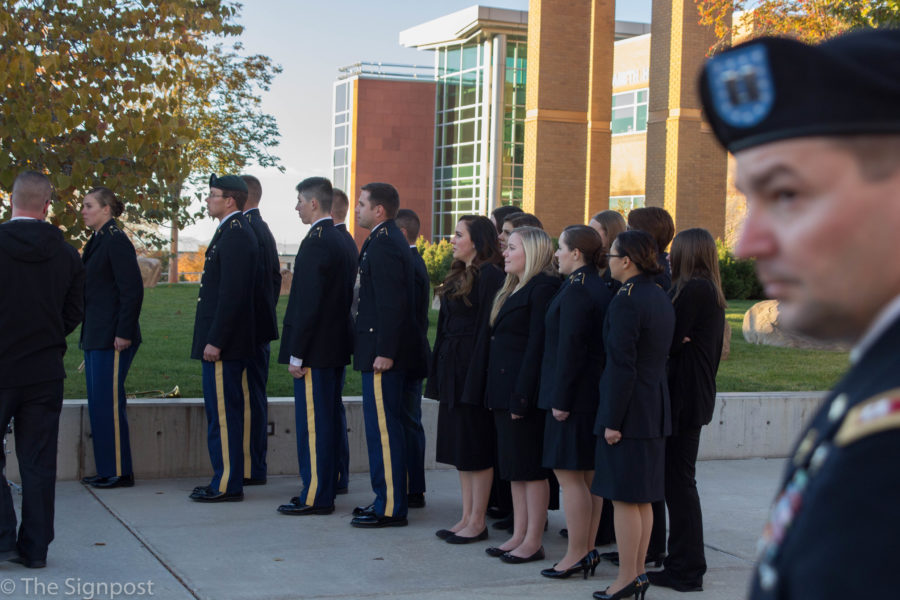 Weber State University commemorates Veterans Day on November 11. (Danny Rubio / The Signpost)