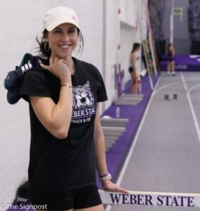 Tawnie continues to push towards her dream of racing at the Olympics. (Gabe Cerritos / The Signpost)