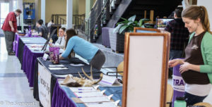 Wednesday Weber State held the Spring Volunteer Fair in the Shephard Union (Gabe Cerritos / The Signpost)