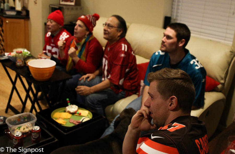 No Super Bowl party is complete without an assortment of finger food and snacks! (Gabe Cerritos / The Signpost)