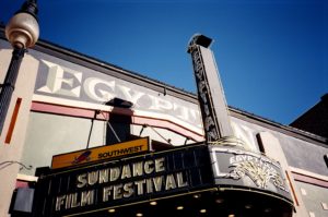 The Egyptian Theater plays host to a variety of films throughout the Sundance Film Festival. Photo Credit: Timothy Sondrup