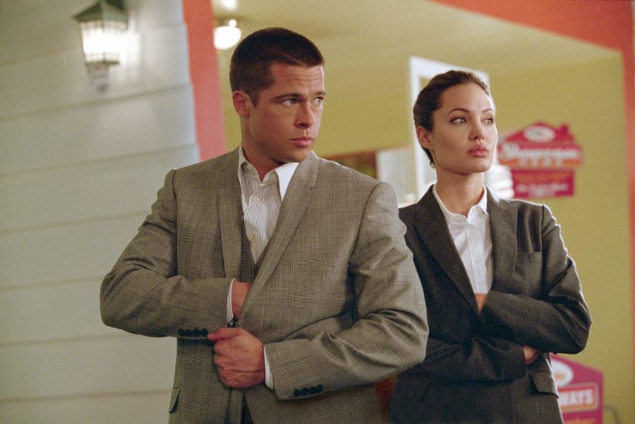 Mr. and Mrs. Smith is an action movie with a Valentines love sizzle. (Source: Twentieh Century Fox) 