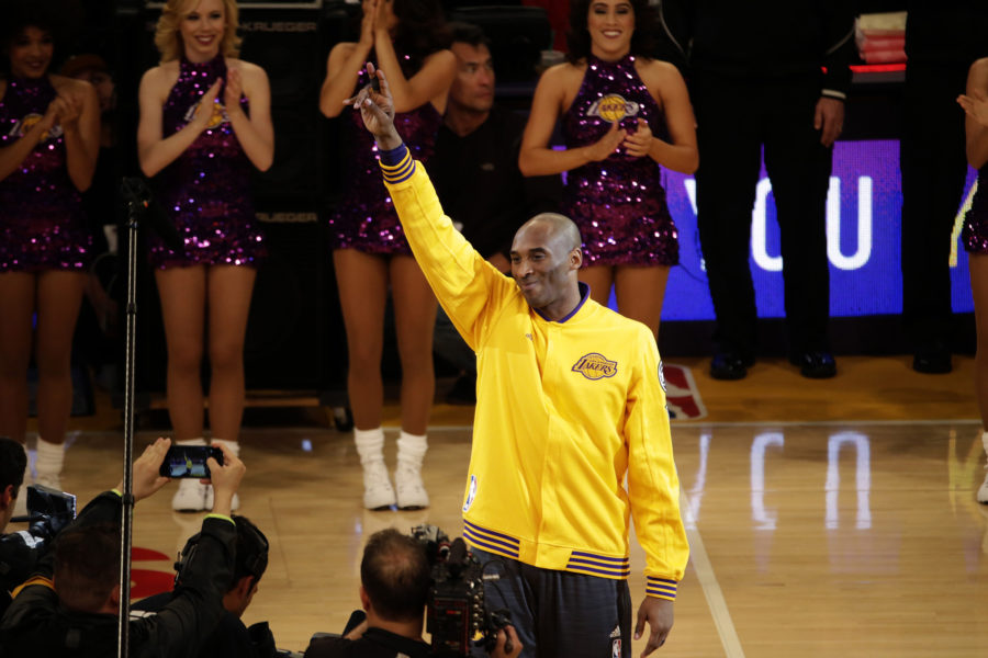 Kobe Bryant plays his last game as a Los Angeles Laker, on Wednesday, April 13, 2016, against the Utah Jazz. (Robert Gauthier/Los Angeles Times/TNS)