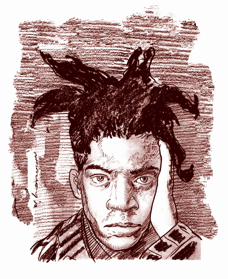 Jean-Michel Basquiat (Fuente: NCMallory / flickr/ https://www.flickr.com/photos/augustusswift/4818555176)