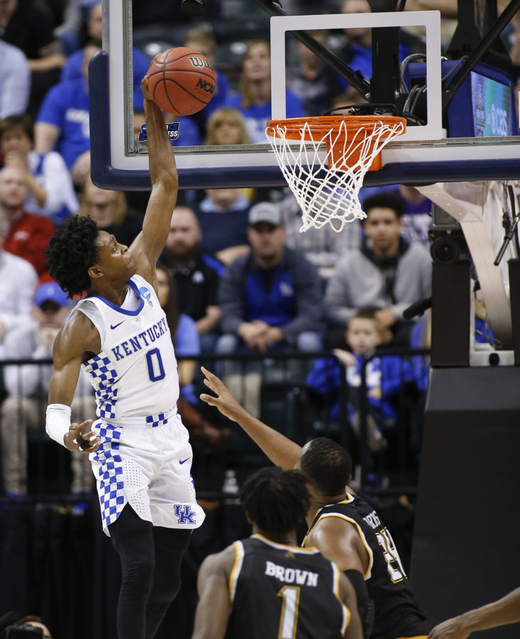 After losing a close game to the University of North Carolina in the March Madness tournament this year, Kentucky Wildcat De’Aaron Fox went into the locker room and shared his true feelings about the game that ended their season. (Source: TNS)