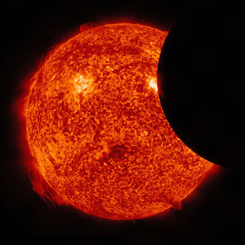 The Solar Eclipse is on August 31. Photo credit: Wikimedia Commons
