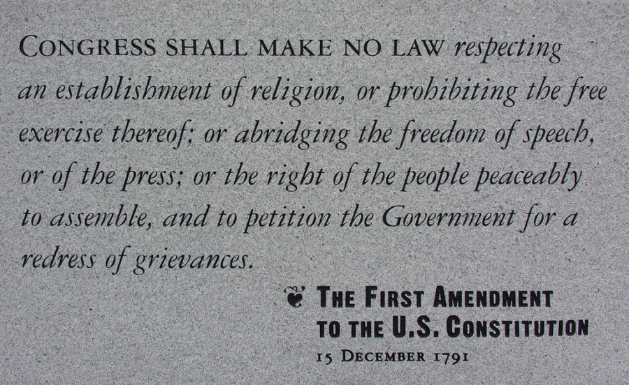 The First Amendment (Ed Uthman / Flickr)