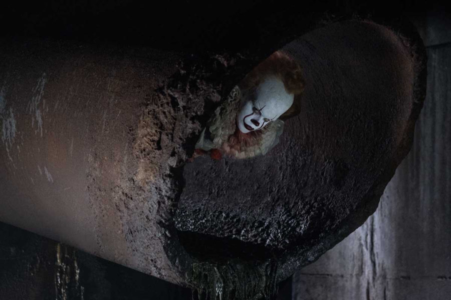 Pennywise the clown in It. (New Line Cinema)