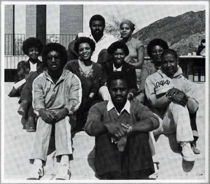 The Black Scholars United feature in the 1982 version of Weber State College’s yearbook “The Acorn.” (Signpost Archives)