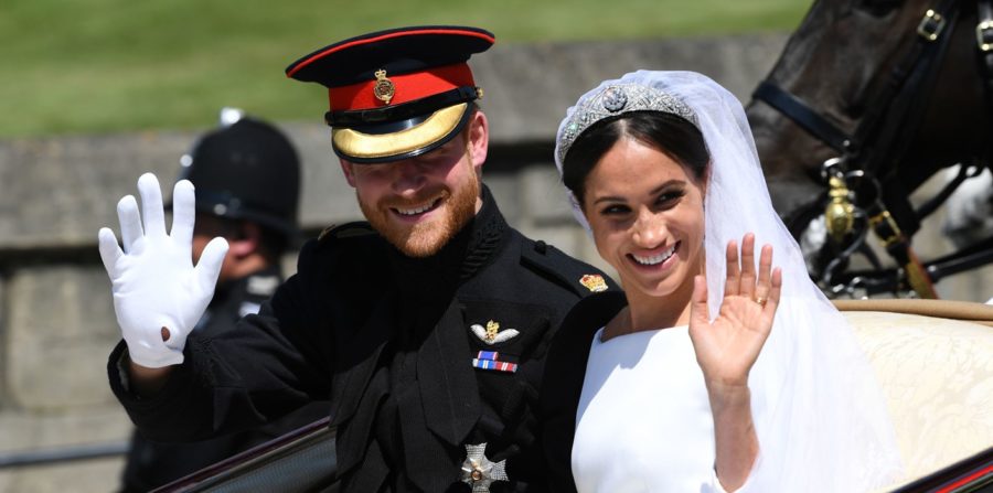 Meghan Markle and Prince Harry were married on May 9 at St. Georges Chapel, Windsor Castle. (Royal UK)