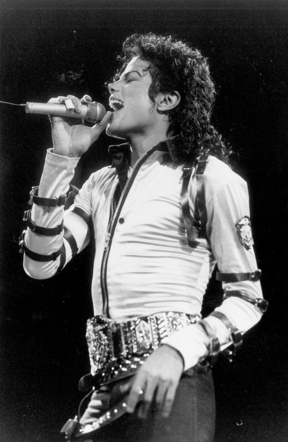 Performer Michael Jackson is shown in concert Oct. 24, 1988, in Auburn Hills, Mich. (Steve R. Nickerson/Detroit Free Press/TNS)