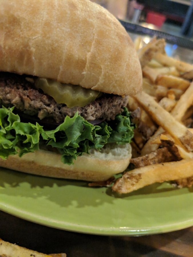 The Impossible Burger at Harp and Hound in Ogden. Photo credit: Weston Lee