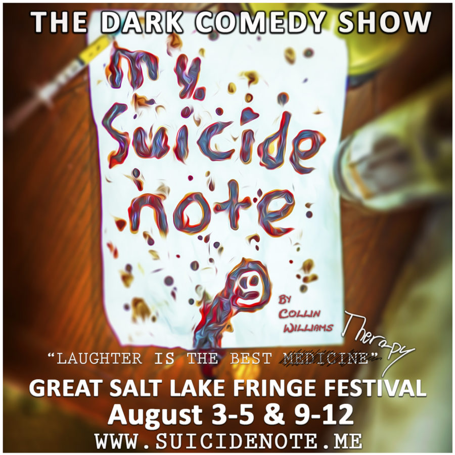 Dark comedian Collin Williams will perform his show, My Suicide Note, at the Great Salt Lake Fringe Festival. (Collin Williams)