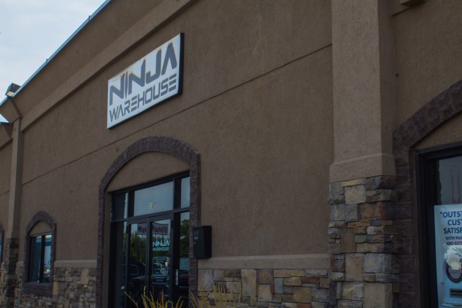 Ninja Warehouse is located at 3107 Wall Avenue. (Kelly Watkins / The Signpost)