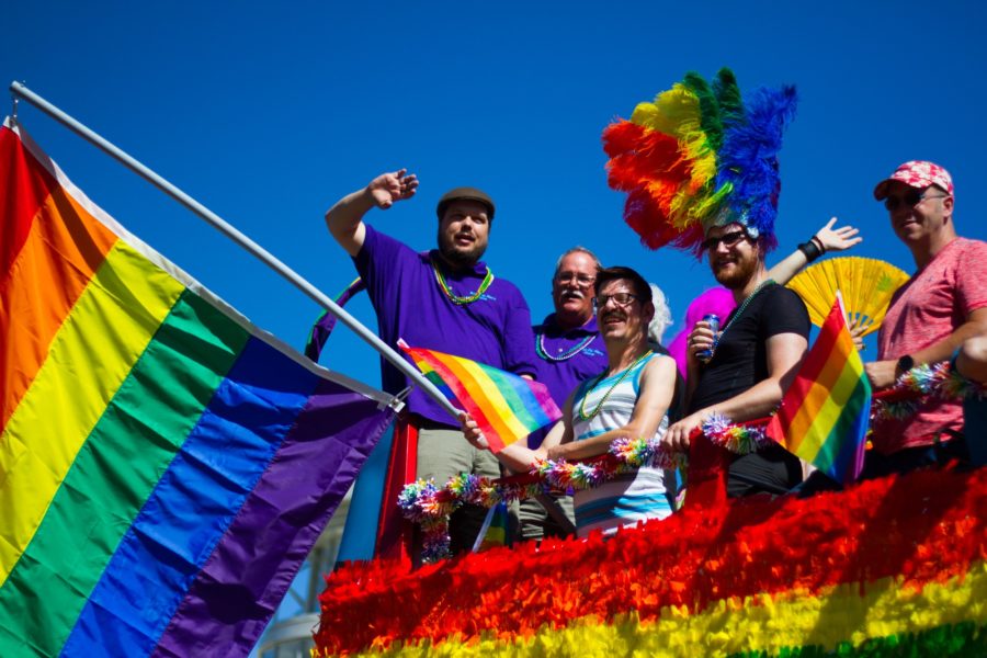 Gay Pride Parade in Salt Lake City, UT. (Sara Parker / The Signpost)