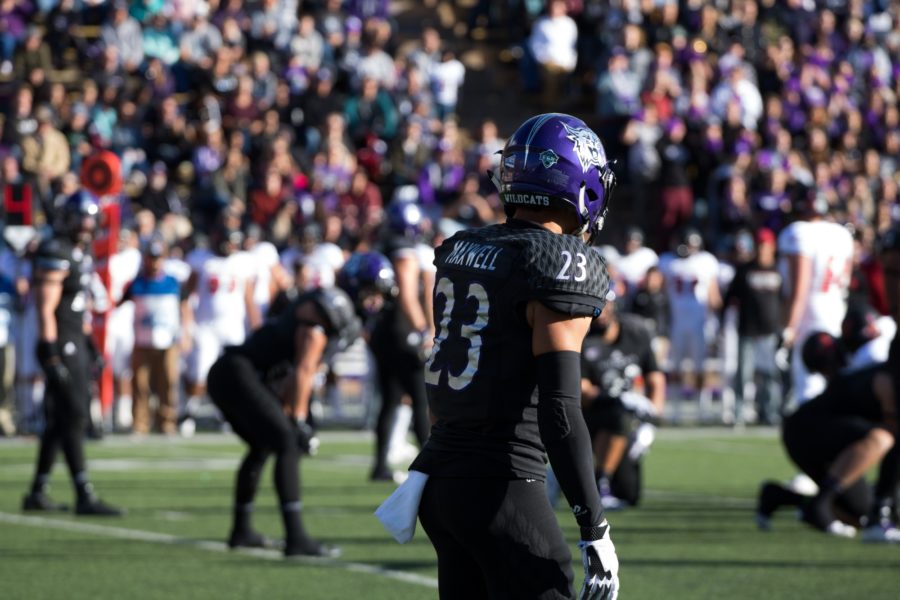 Jeremy Maxwell of the Weber State Wildcats. (Bella Torres / The Signpost)