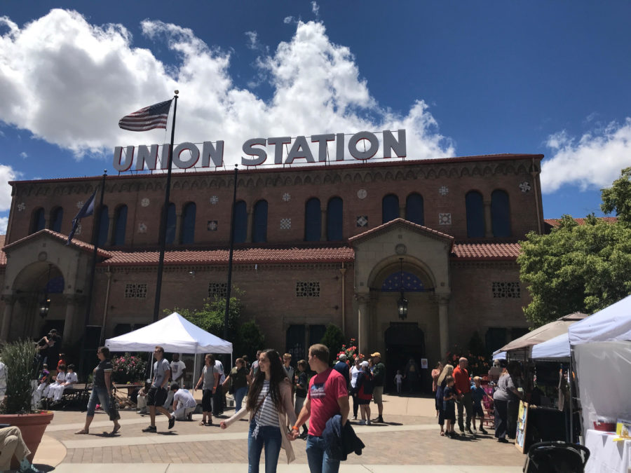 Union Station hosting the Ogden Arts Festiva Photo credit: Madeline Thorpe