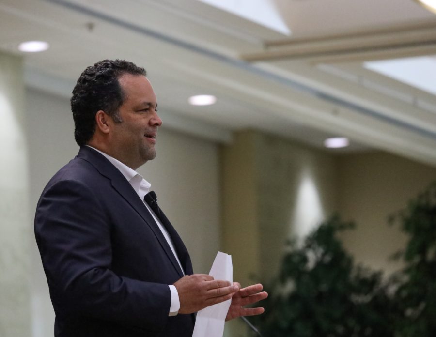 Benjamin Jealous, Civil and Human Rights Leader speaks at the 21st Annual WSU Diversity Conference (Robert Lewis / The Signpost)