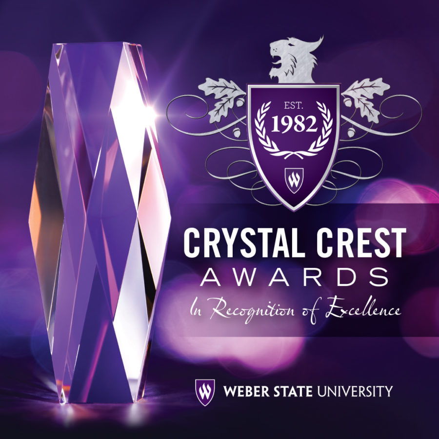 Each Crystal Crest Awards ceremony is put on at a bigger scale than the last. This year, students will be celebrated for their excellence in service, academics, and more. (Photo courtesy of WSU)