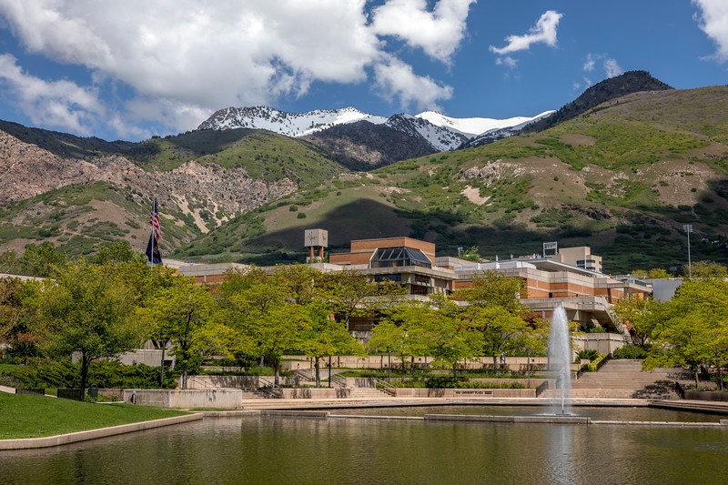 Summer weather on the Weber State University Ogden Campus. May 31, 2019. (WSU)