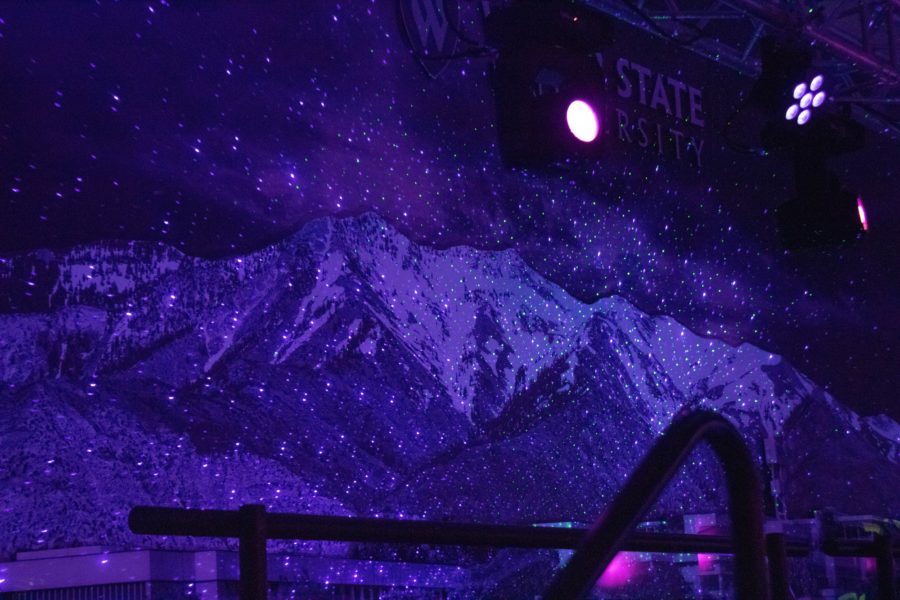Images from Weber State Universitys most recent Neon Dance, something incoming students can look forward to in order to get more involved. (BriElle Harker / The Signpost)