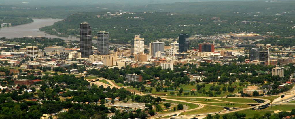 Little Rock, Arkansas, is one of the many cities and states to ban the use of neck restraints by cops. (Wikimedia Commons).