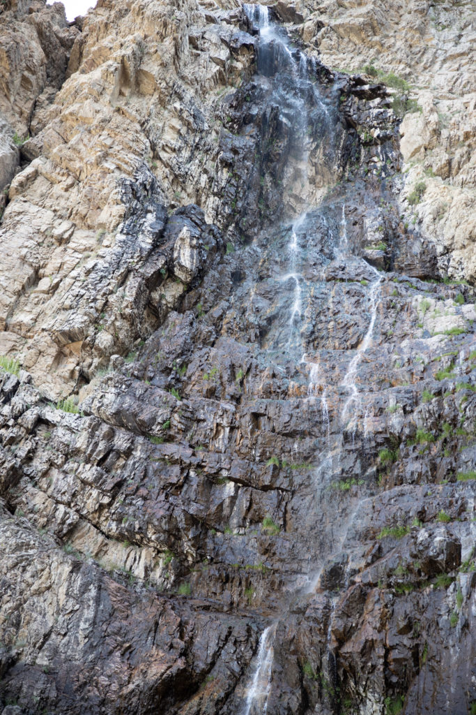 Waterfall at the end of Waterfall Canyon Trail Ogden, Utah. (Robert Lewis / The Signpost)