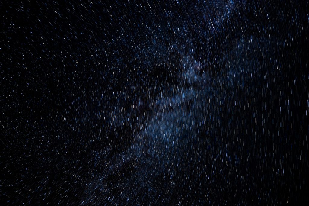 A five minute exposure of the night sky. (Robert Lewis / The Signpost)