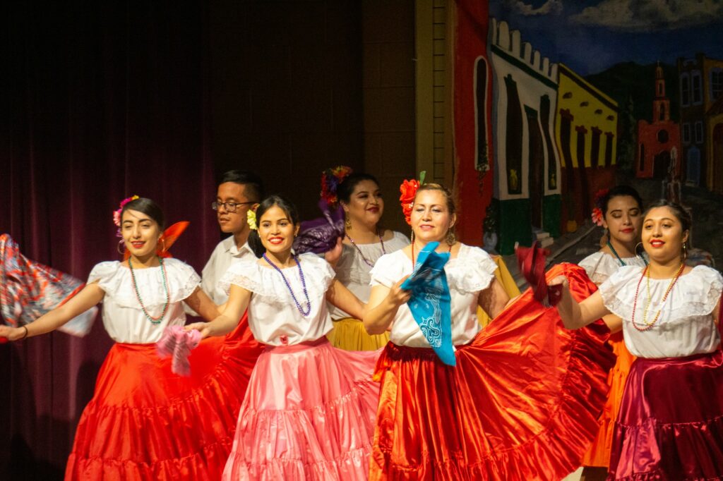 There are many colors in traditional Latin dances (Israel Campa / The Signpost)