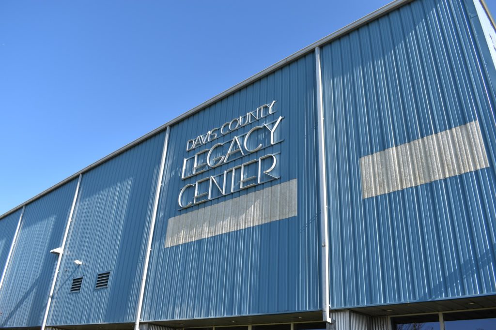 Voters came to the Davis County Legacy Center in Farmington, UT, to cast their vote on Election Day. (Paige McKinnon/The Signpost)