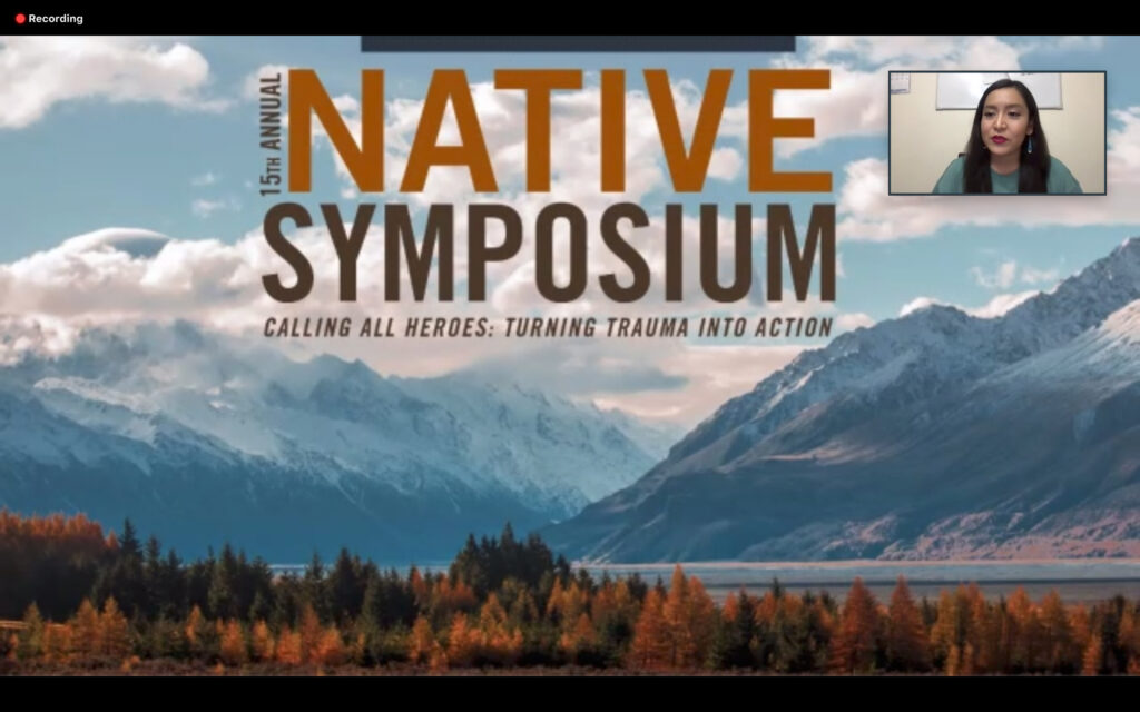 Allie Young is the keynote speaker for this years Native Symposium. (Israel Campa / The Signpost)