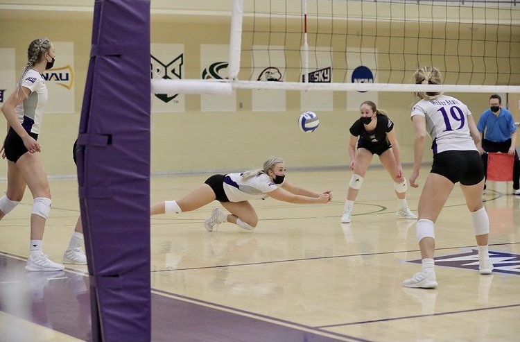 On Jan. 22 and 23 the Wildcats' went head-to-head in a volleyball tournament with Eastern Washington. (Weber State Athletics)