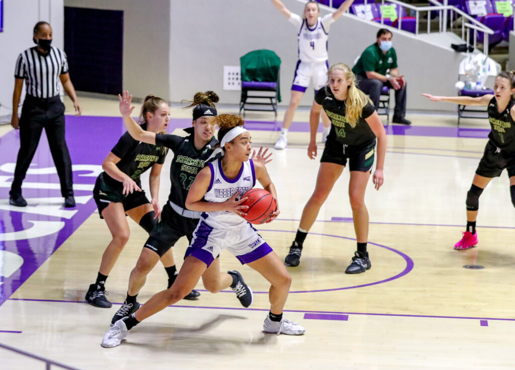 Weber State's Women's basketball team was able to pull in a win in their final game of the season.