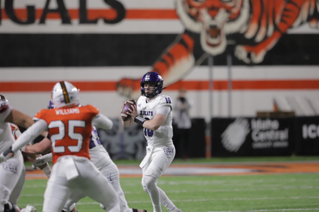 The Wildcat defense forced another ISU punt, which set the offense up near midfield.