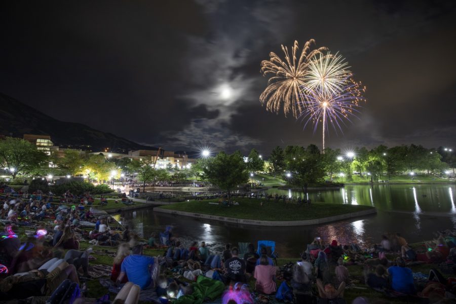 Lindquist Family Symphony Pops and Fireworks at Weber State University. July 14, 2019. Photo credit: Weber State University