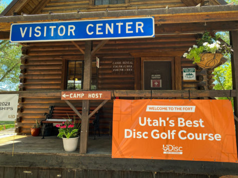 Fort Buenaventura has been awarded the title of Utahs Best Disc Golf Course and is one of the Top 100 Courses, according to UDisc. (Bella Torres / The Signpost)