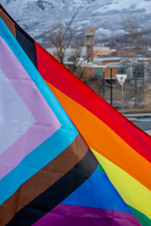 The LQ Zine was created with the intentions to bring together and represent the LGBTQ community of Ogden. Photo credit: Weber State University