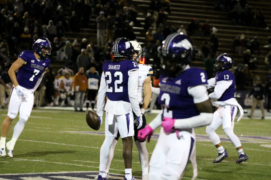 Tensions were high following a kick return made by Weber States Rashid Shaheed, 22, against Montana State University. (Bella Torres / The Signpost)