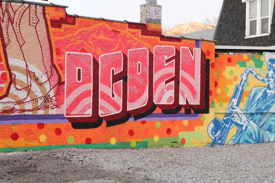 Ogden is full of artistic talent, found in every form of art, including graffiti. Photo credit: Hannah Moore