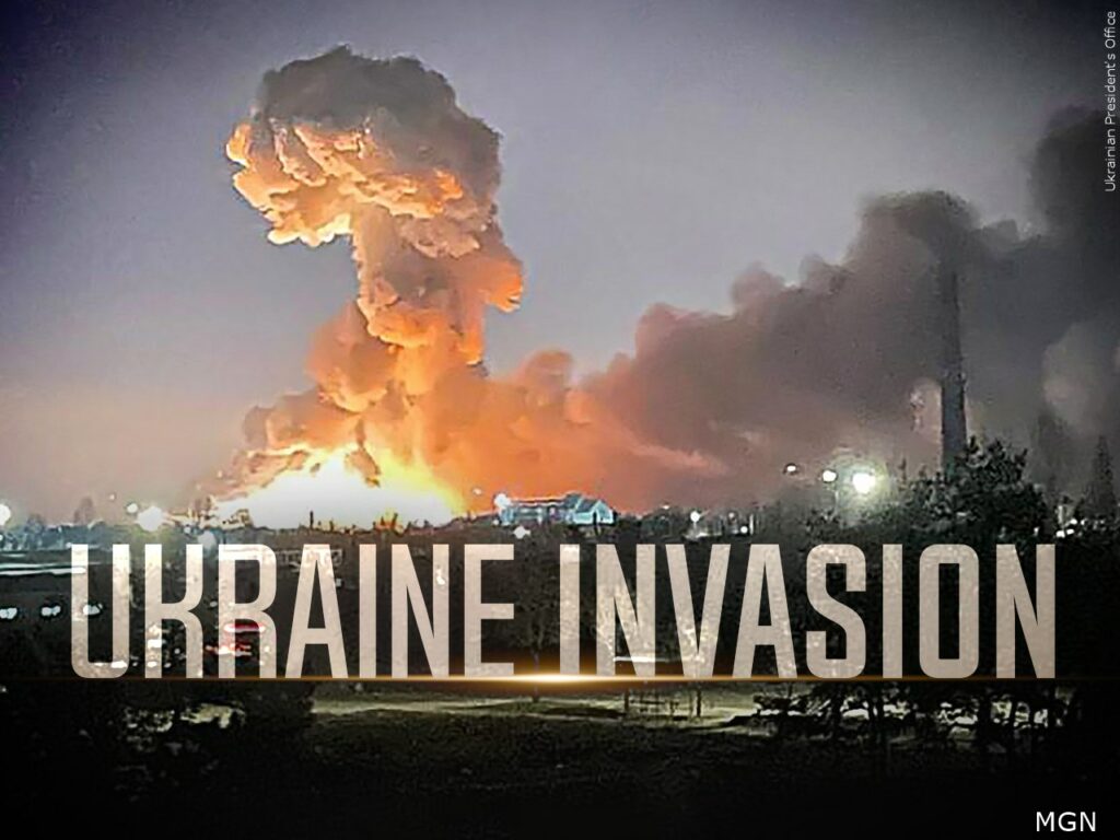 The Russian invasion on Ukraine continues.