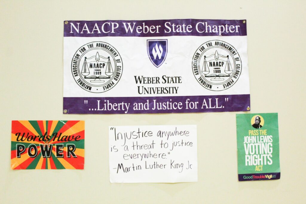 The NAACP was founded in 1909, but has only recently made it to Weber State University.(Hannah Moore/The Signpost)
