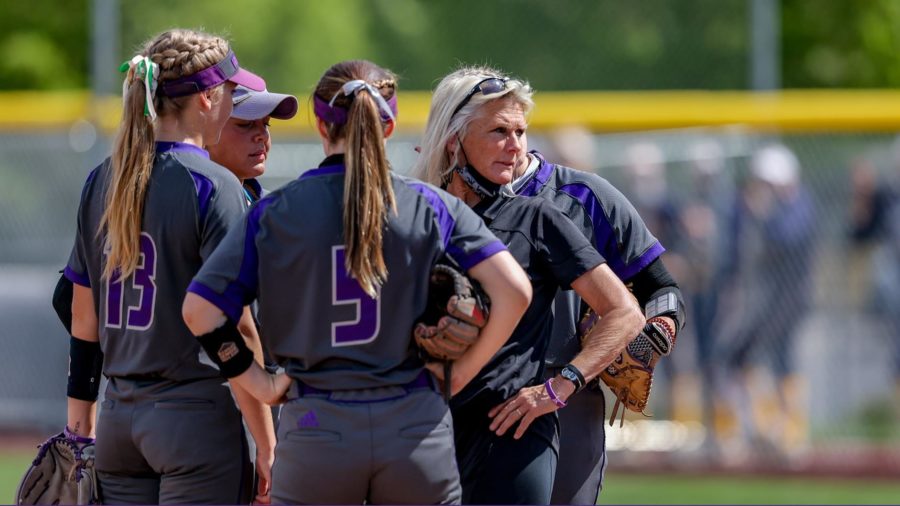 Coach Amicone, a former Weber State softball player, has won 189 games for the team in over six seasons as a coach for the team. Photo credit: Weber State Athletics