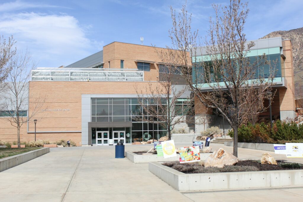 Tracy hall Science Center is one of the many buildings here on campus that house courses for the Engineering, Applied Science and Technology College. (The Signpost / Hannah Moore)