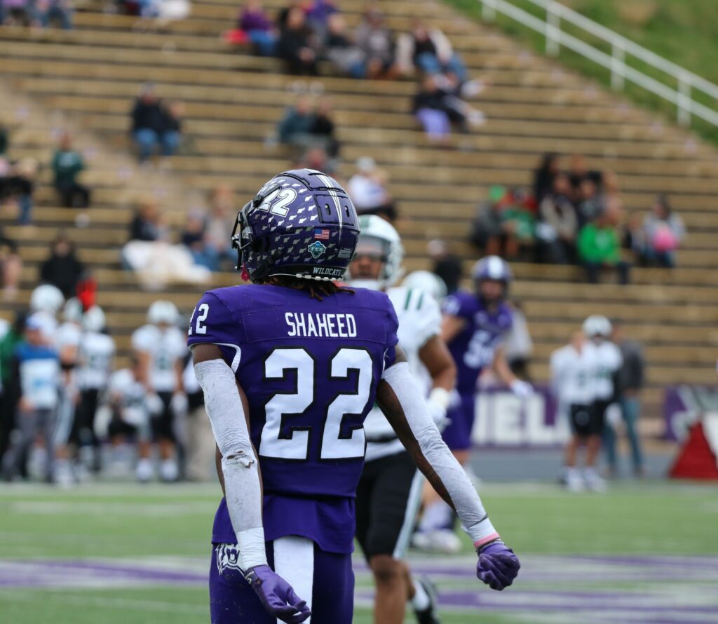 Rashid Shaheed had been named FCS Special Teams Player of the week following him breaking the all-time record of most returned touchdowns in the FCS history. (Bella Torres / The Signpost)