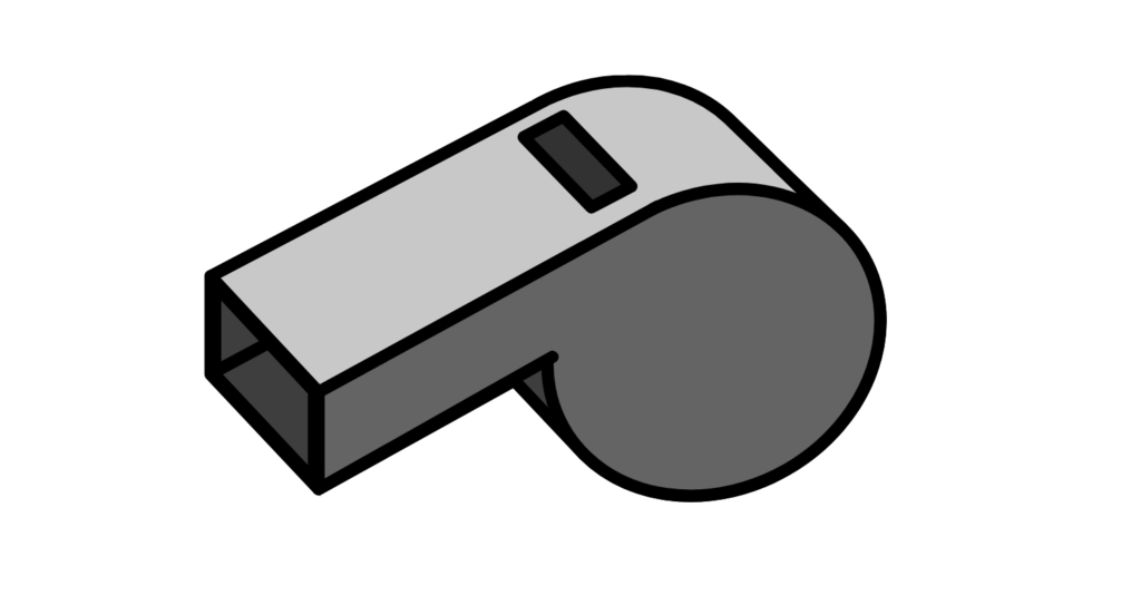 The whistle: a small device that holds the power to ruin a good game in a matter of seconds.
