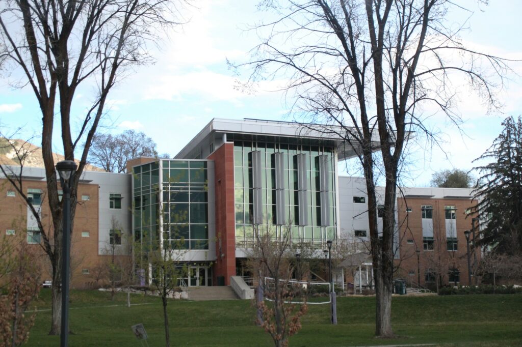 The Main building of the Weber State Wildcat Village has lots of study spots and a dining hall. (Summer Muster/The Signpost)