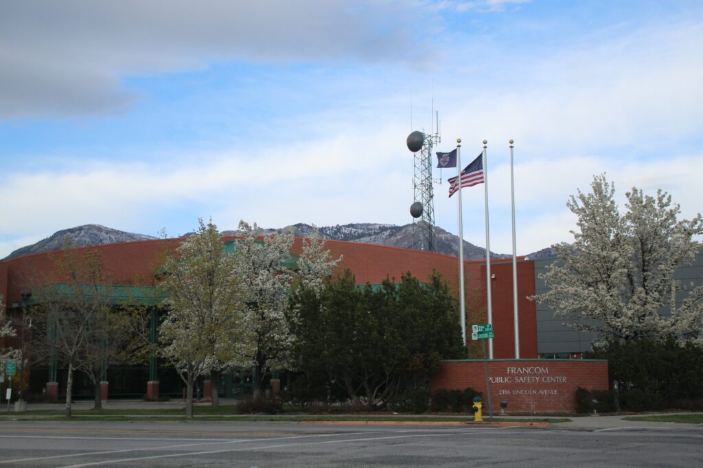The Francom Public Safety Center in Ogden houses the Ogden PD.