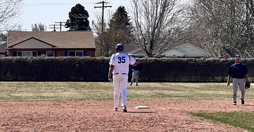 Logan Larsen on second base.